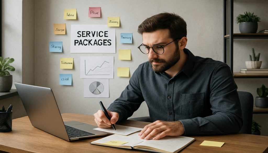 Dienstleistungspakete erstellen
