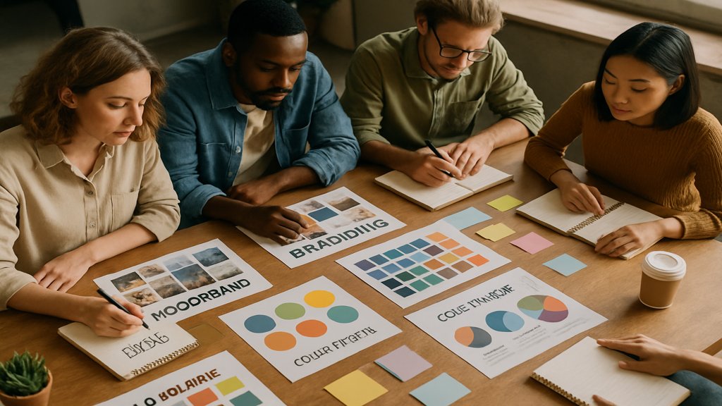 Ein kreativer Workshop zur Entwicklung einer B2B Markenstrategie.