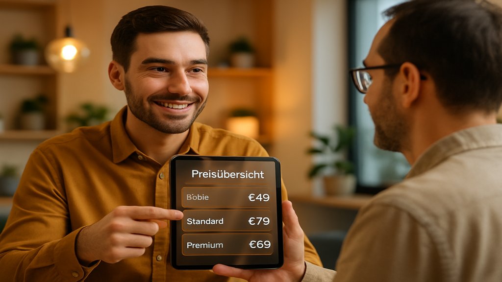 Preise kommunizieren