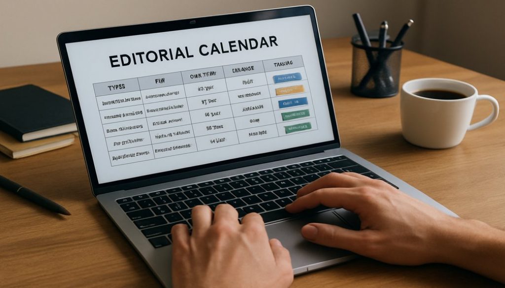 Redaktionsplan erstellen