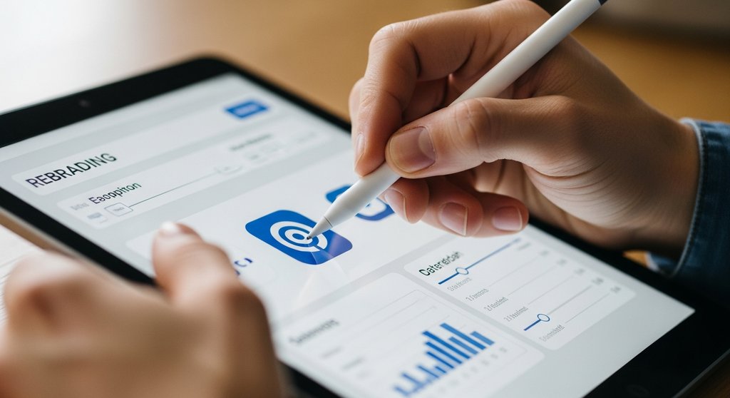 Agentur-Inhaber passt eine White-Label-Software an die eigene Marke an.