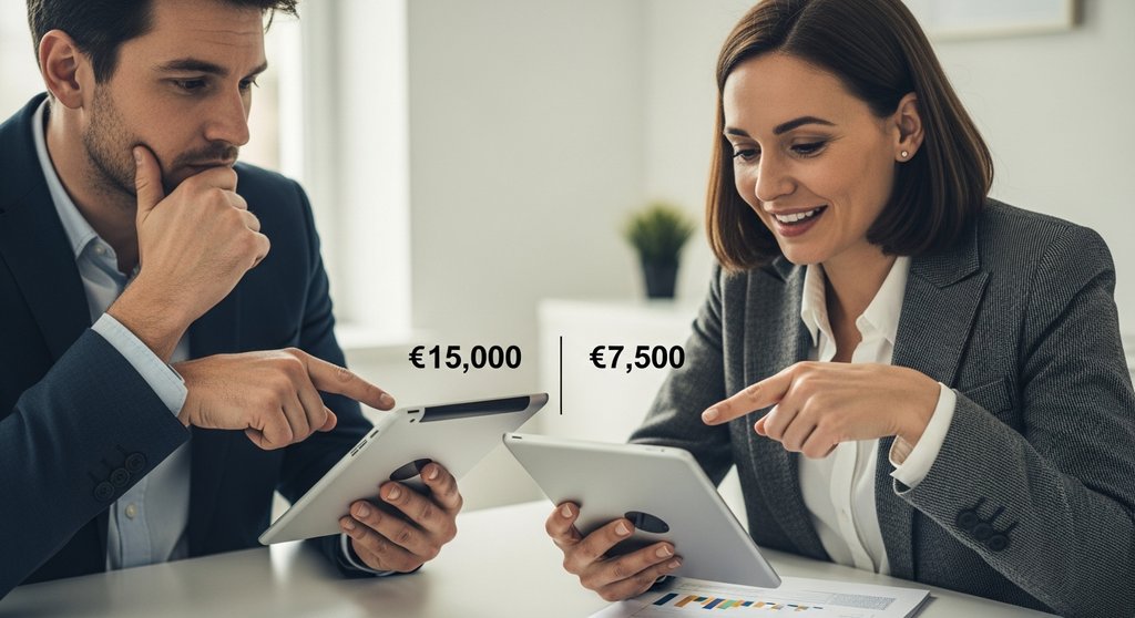 Agentur-Partner nutzen den Ankereffekt bei der Preisgestaltung eines Angebots.